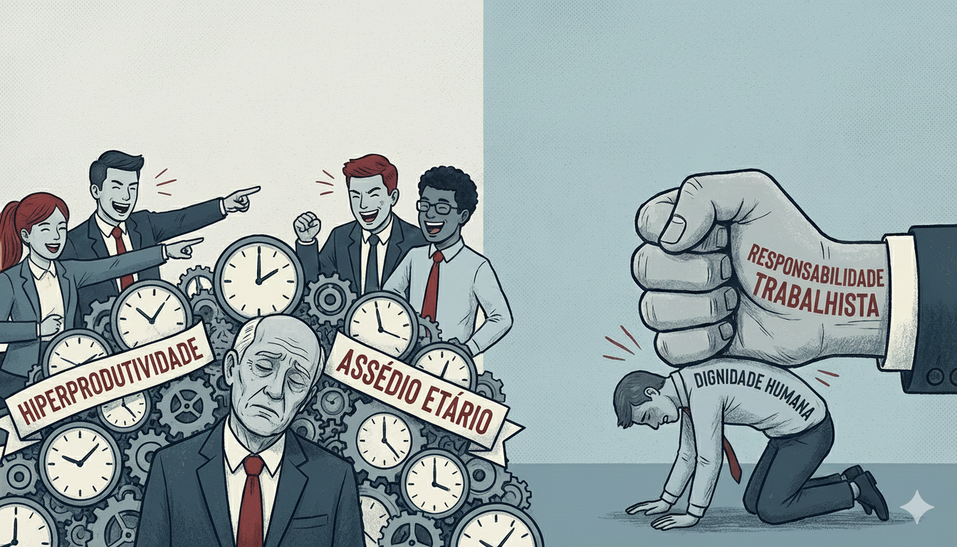 Assédio moral etário e cultura da hiperprodutividade: Violação da dignidade humana e responsabilidade trabalhista